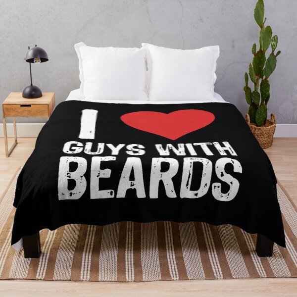 Item preview, I Love Guys with Beards designed and sold by The "I Love Everything" Shop.