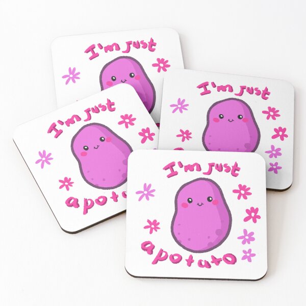 Item preview, I'm just a potato designed and sold by pinkyfish1010.