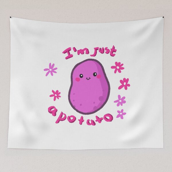Item preview, I'm just a potato designed and sold by pinkyfish1010.