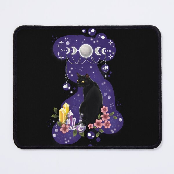Item preview, Witchy Cat designed and sold by MoonMothKreativ.