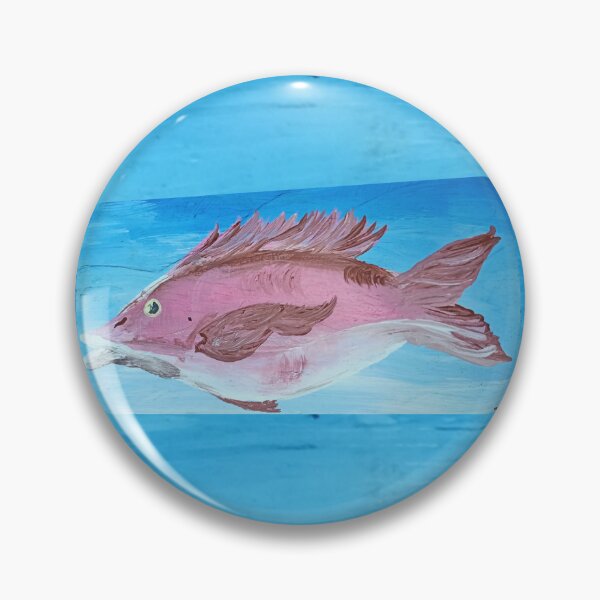 Item preview, Pink Snapper Fish painted snapper different colors designed and sold by vibeno1.