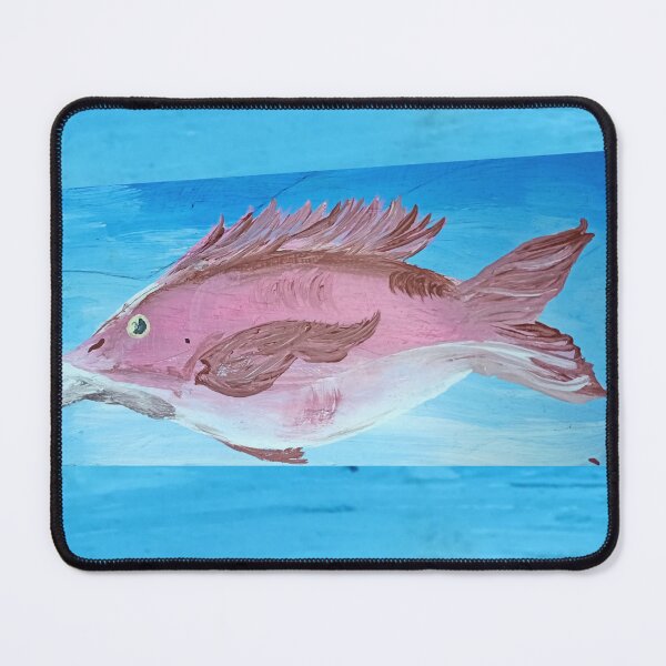 Item preview, Pink Snapper Fish painted snapper different colors designed and sold by vibeno1.