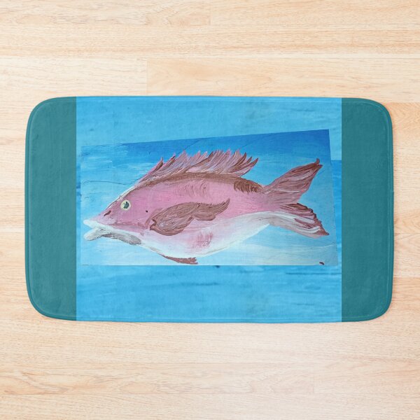 Item preview, Pink Snapper Fish painted snapper different colors designed and sold by vibeno1.