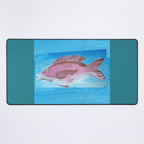 Item preview, Pink Snapper Fish painted snapper different colors designed and sold by vibeno1.