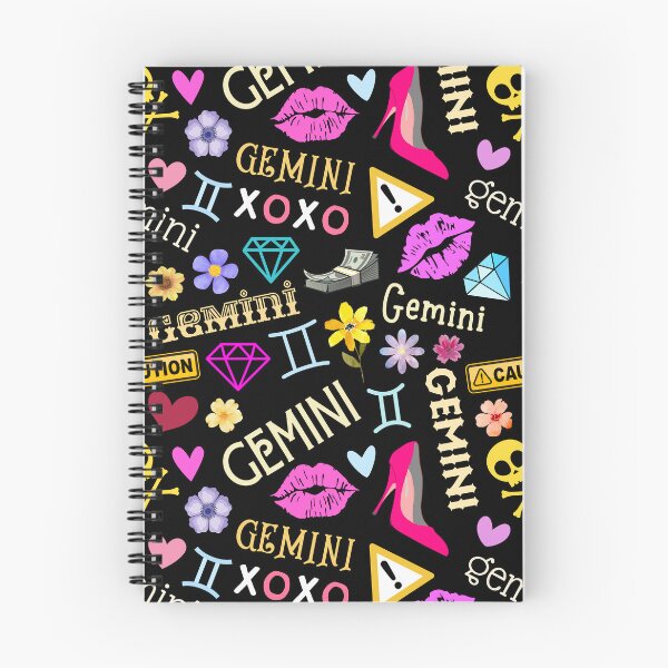 Item preview, Neon Gemini All Over Pattern designed and sold by Hellofriendco.