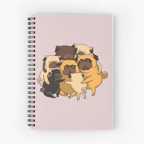Item preview, Pugs Group Hug designed and sold by Huebucket.