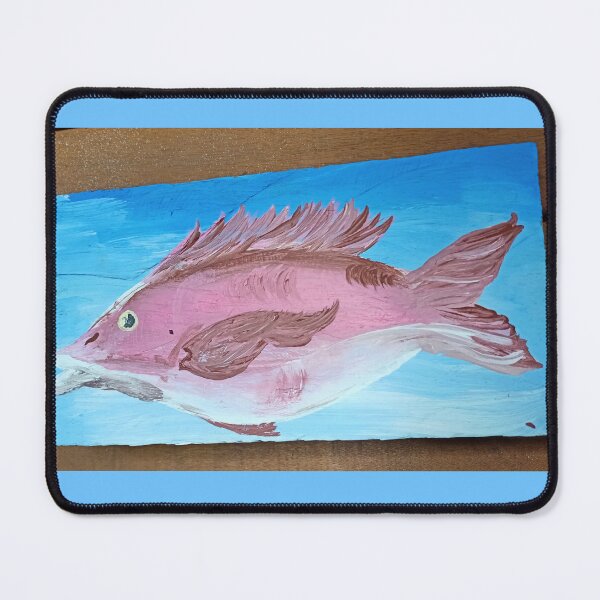 Item preview, Red snapper fish painting photo designed and sold by vibeno1.