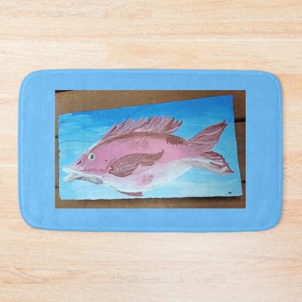 Item preview, Red snapper fish painting photo designed and sold by vibeno1.