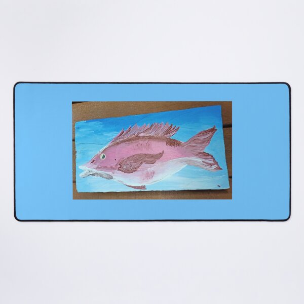 Item preview, Red snapper fish painting photo designed and sold by vibeno1.