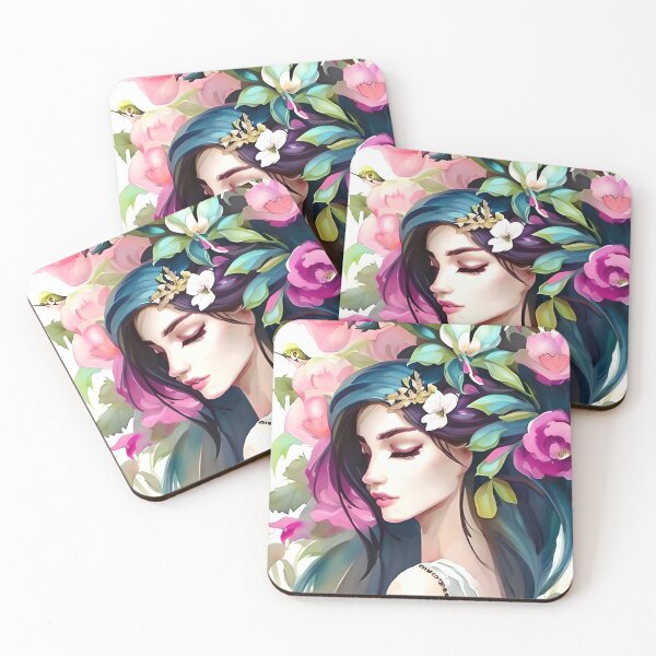 Item preview, Mother Earth with Flowers designed and sold by PravTheGeek.