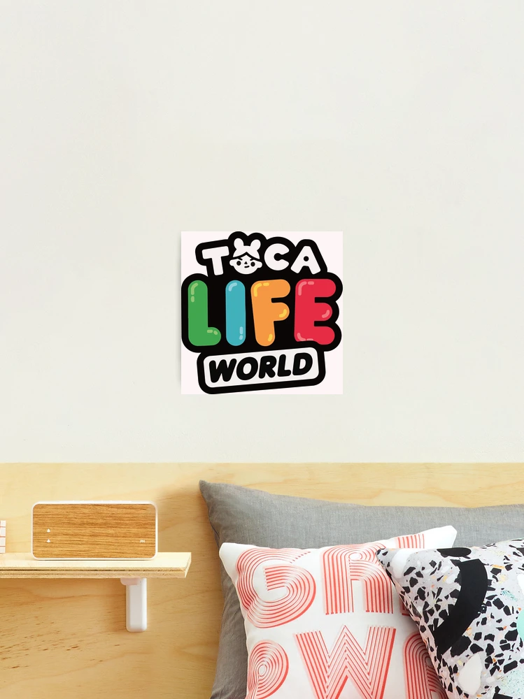 Vinyl Heat Transfer Patch, Toca Life World Stickers