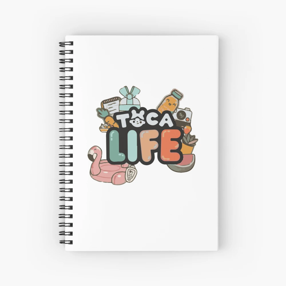 toca boca , toca life Spiral Notebook for Sale by ducany