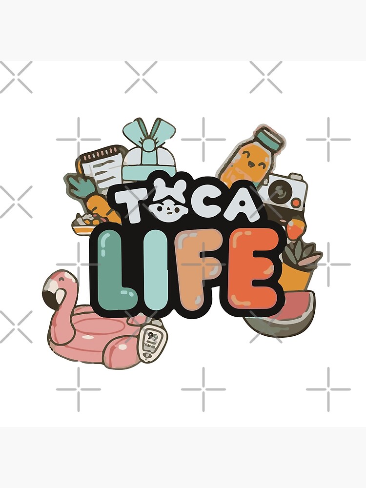 toca boca - toca boca 2021 - toca life world | Art Board Print