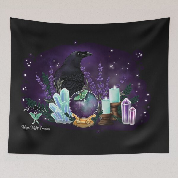 Item preview, Lavender&TheCrow designed and sold by MoonMothKreativ.