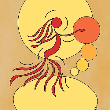 Artwork thumbnail, Abstract Dancer by Azure Lion Productions