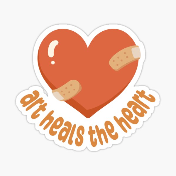 Item preview, Art heals the heart designed and sold by Shiiheru.