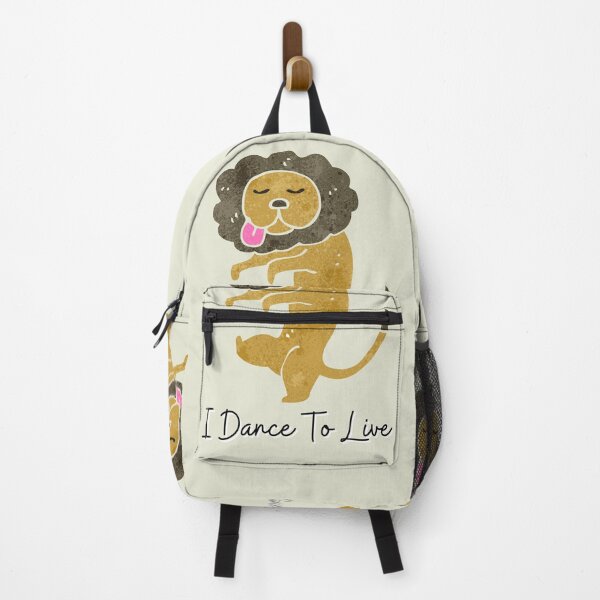 Item preview, I Dance To Live Lion. For a dancer, for a dance instructor, for a dance studio. designed and sold by Wentoo.