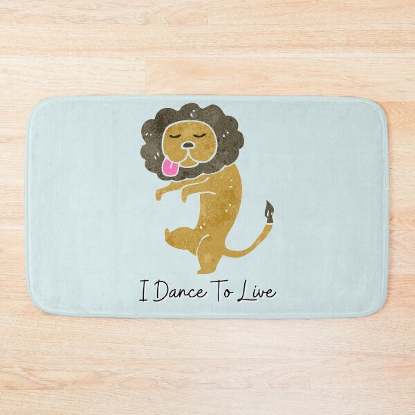 Item preview, I Dance To Live Lion. For a dancer, for a dance instructor, for a dance studio. designed and sold by Wentoo.