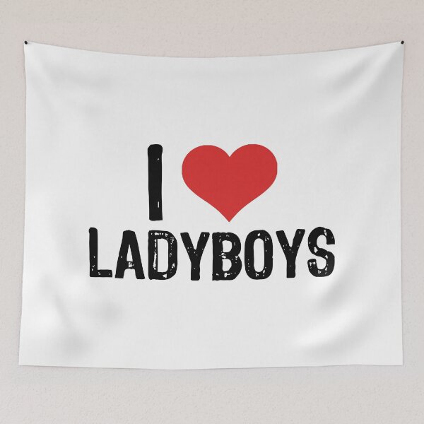 Item preview, I Love Ladyboys designed and sold by The "I Love Everything" Shop.