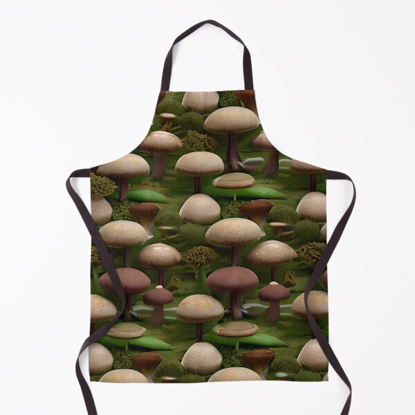Item preview, Mushroom Pattern Cute Cottagecore Aesthetic Mycology Fungi designed and sold by Robo-toons.