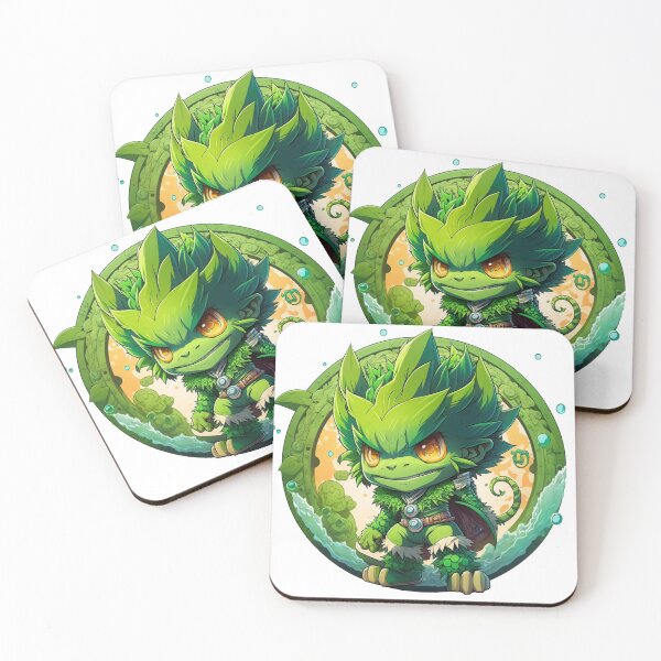 Item preview, Frankie The Green Knight designed and sold by VintageVirtual.