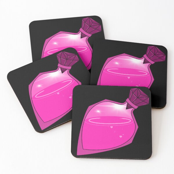 Item preview, Pink Love Potion Vial Bottle designed and sold by Decaying-corpse.