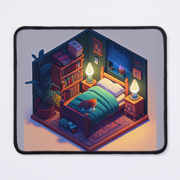 Item preview, Cozy Bedroom 4 designed and sold by LonelyKraken.