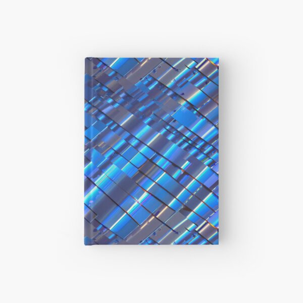 Aperçu de l'œuvre Bandes d'aluminium bleues à motif créée et vendue par seprinious.