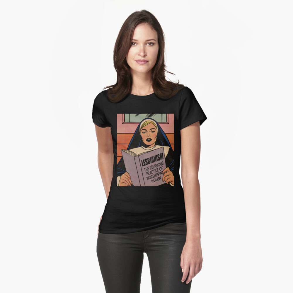 Item preview, Fitted T-Shirt designed and sold by Msbhaiive.