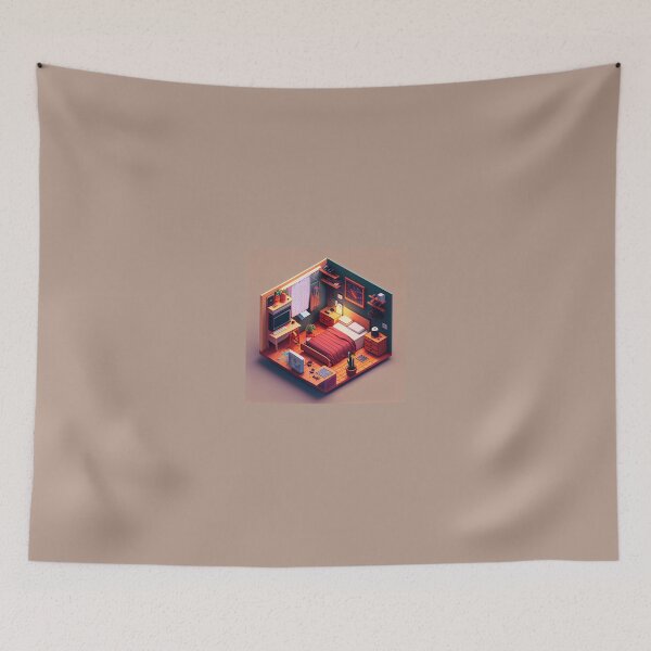 Item preview, Cozy Bedroom 5 designed and sold by LonelyKraken.