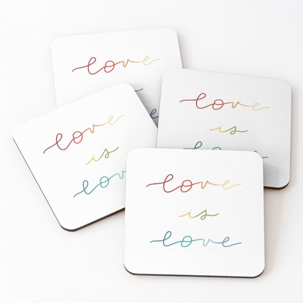 Item preview, Love Is Love | Cursive Lettering  designed and sold by SpiralingMind.