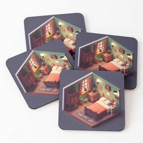 Item preview, Dormitorio acogedor 7 designed and sold by LonelyKraken.