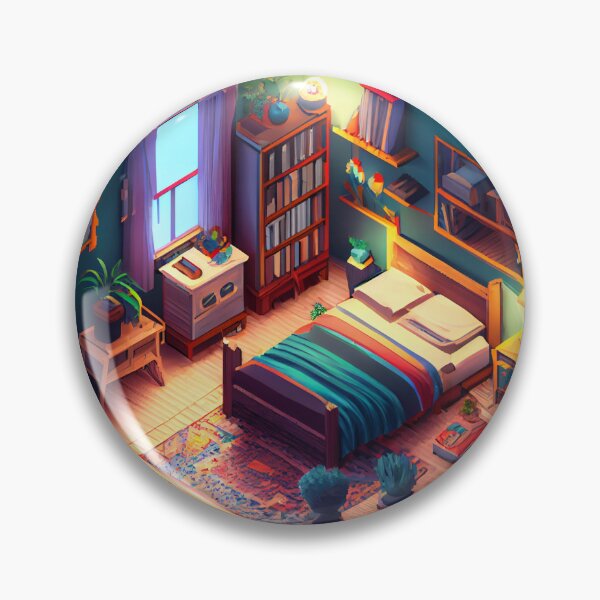 Item preview, Cozy Bedroom 8 designed and sold by LonelyKraken.