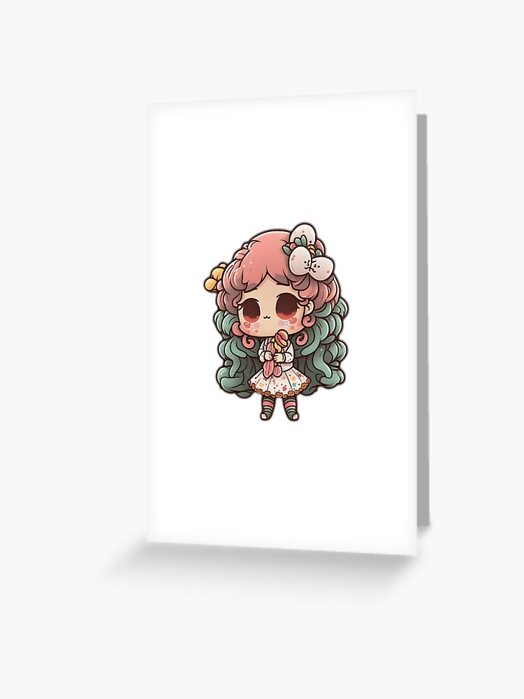 Gacha Oc Greeting Cards for Sale