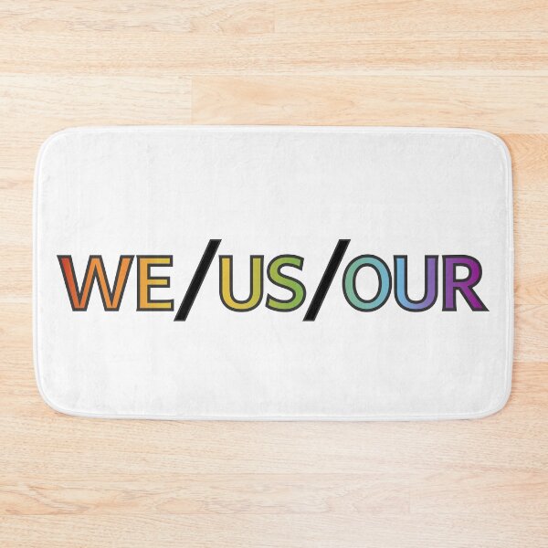 Item preview, Pronouns: We / Us / Our (LQBTQIA+) - Ally Support designed and sold by MoePark.