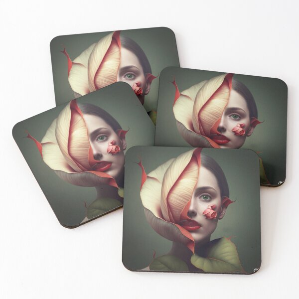 Item preview, Fine Art Portrait of A Woman as A Flower designed and sold by Daniel Leighton.