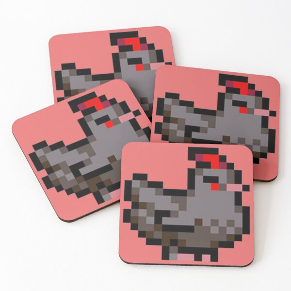 Item preview, Stardew Valley Void Chicken designed and sold by chromaticlux.