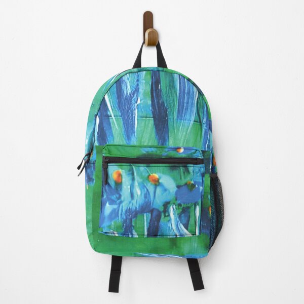 Item preview, Vibrant Blue and Green Flowers designed and sold by VibrantArtwork.