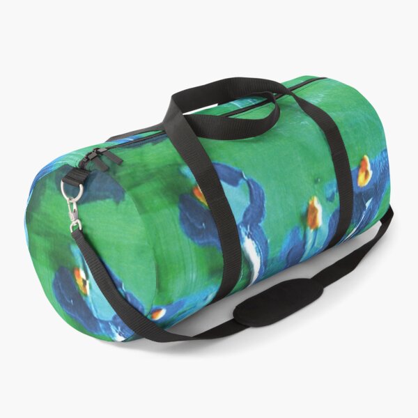 Item preview, Vibrant Blue and Green Flowers designed and sold by VibrantArtwork.