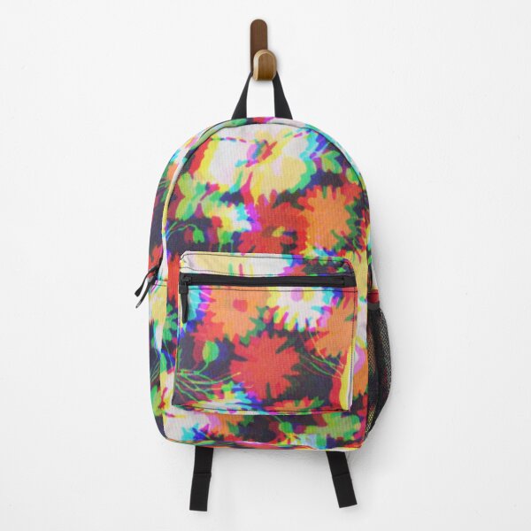Item preview, Flower Power Trippy Retro Radiate, cute & colorful Summer floral pattern designed and sold by Flowerartlovers.