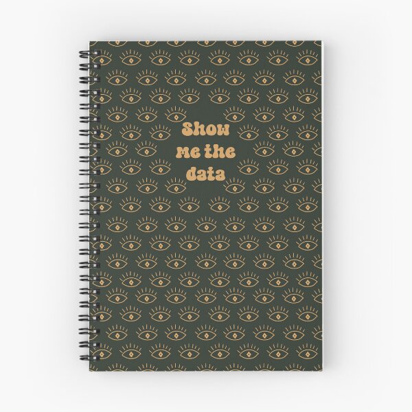 Item preview, Show Me the Data Green Eye Retro Seamless Print designed and sold by abawizard.