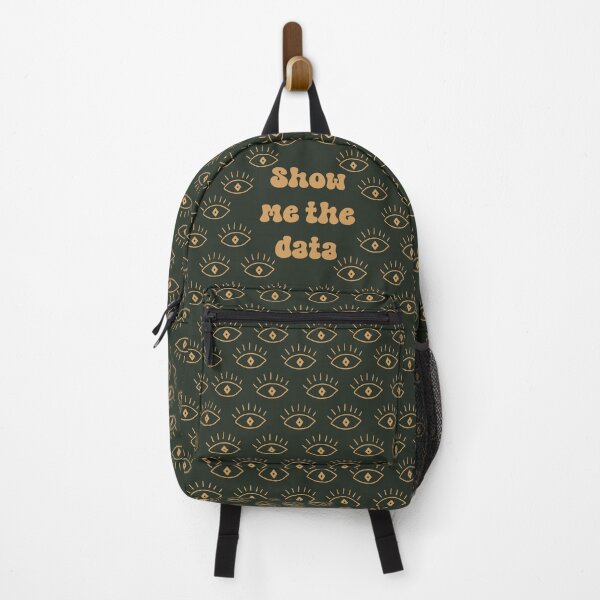 Item preview, Show Me the Data Green Eye Retro Seamless Print designed and sold by abawizard.