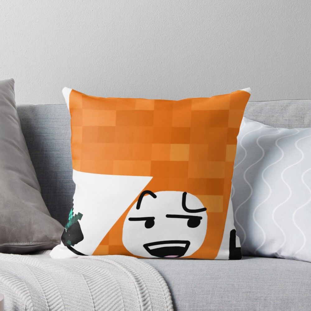 Item preview, Throw Pillow designed and sold by PaintedTrash.