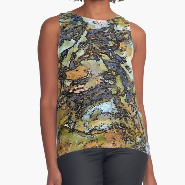 Seaside Rocks Sleeveless Top