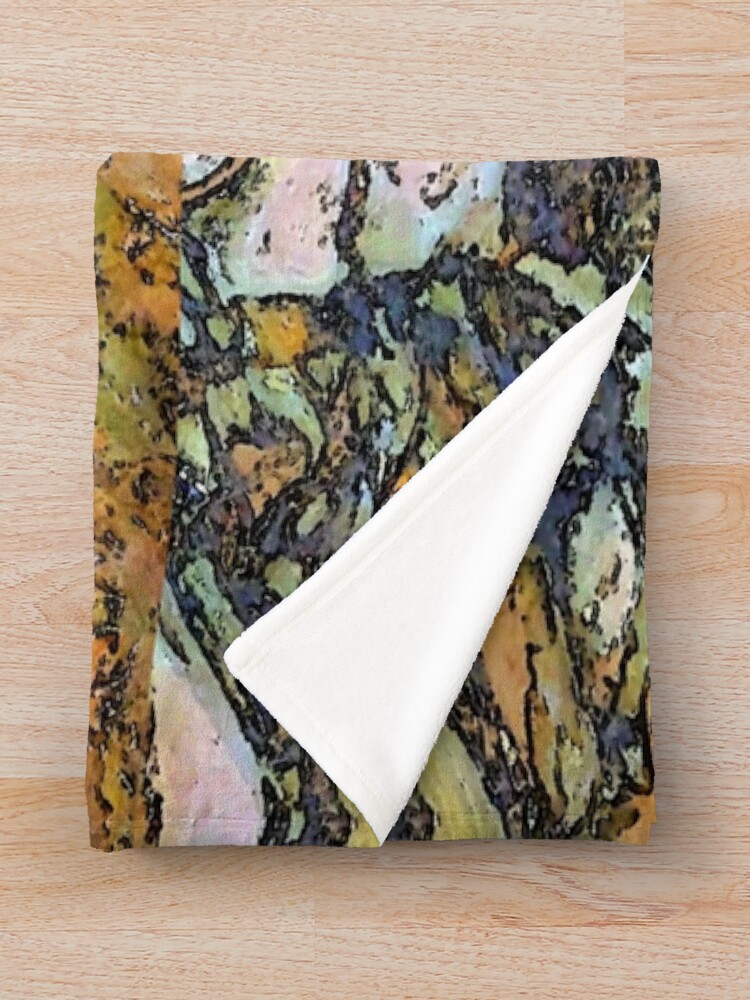 Thumbnail 3 of 6, Throw Blanket, Seaside Rocks designed and sold by Andrew Ballard.