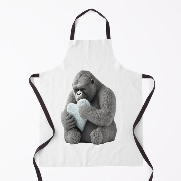 Item preview, Knitted Mountain Gorilla Love Valentines Day For Her designed and sold by Brockinator.