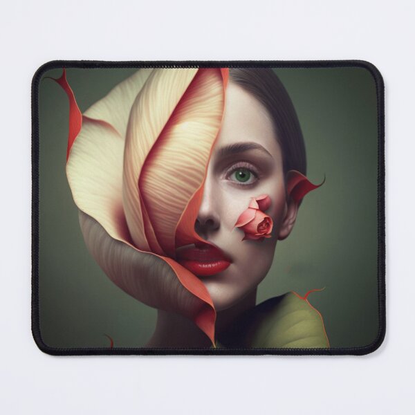 Item preview, Fine Art Portrait of A Woman as A Flower designed and sold by Daniel Leighton.