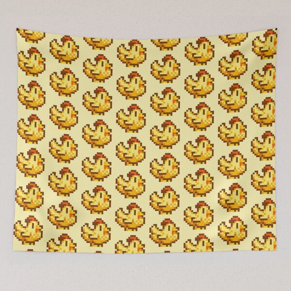 Item preview, Stardew Valley Golden Chicken designed and sold by chromaticlux.