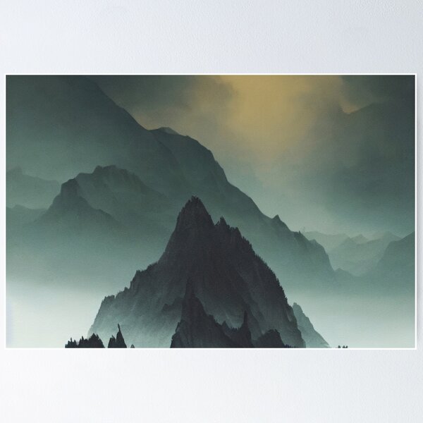 Item preview, Soaring above the mountains - Chinese Painting designed and sold by joejiing.