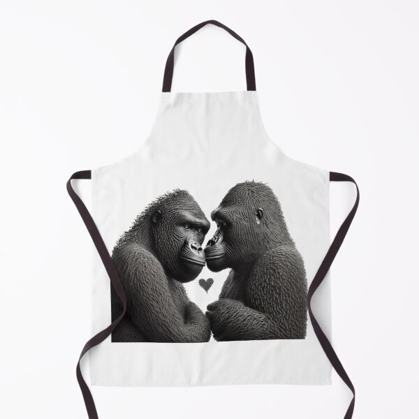 Item preview, Knitted Gorilla Love Valentines Day For Her designed and sold by Brockinator.